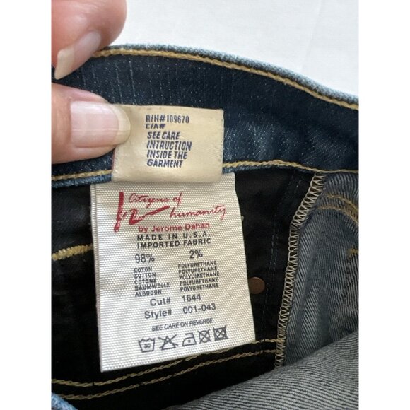 Citizens of Humanity Jeans Women's Size 28 Low Waist Bootcut Kelly 001 Stretch - Picture 8 of 10
